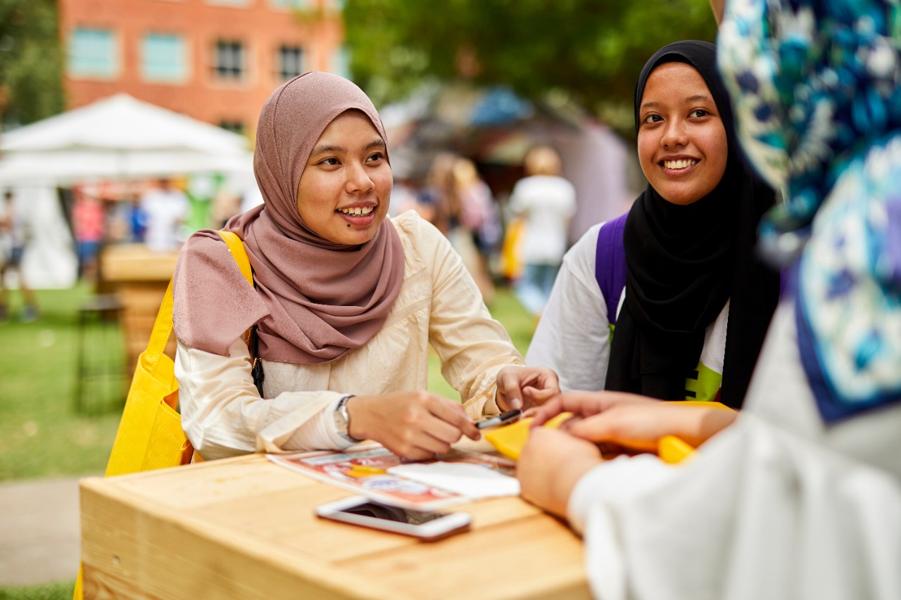 Taken during Orientation Week